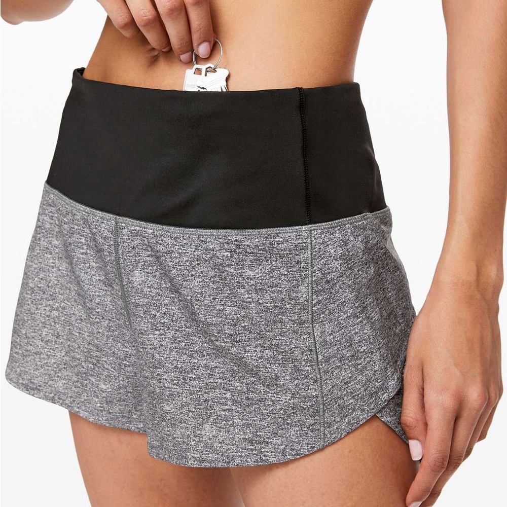Lululemon Speed Up Short High-Rise *2.5"
Heather Lux Multi Black